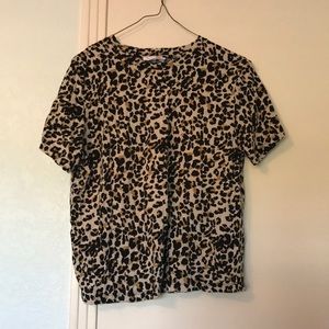 Cheetah print top